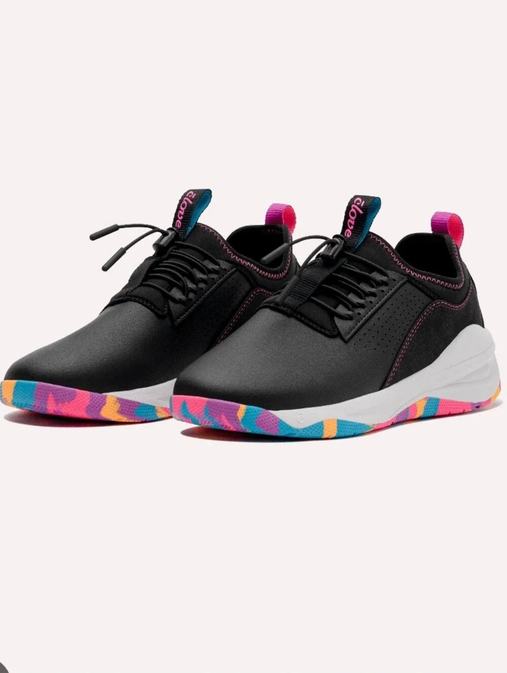 Clove Women's Classic Sneakers Shoes Black / Sunset Pop Size 10